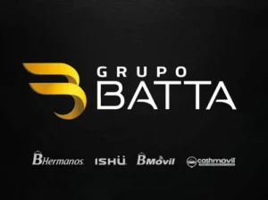 Logo de Grupo Batta y sus diferentes formatos comerciales.